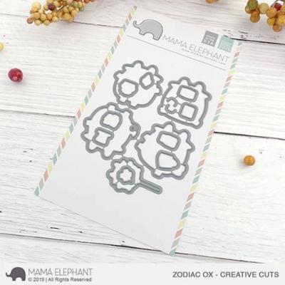 Mama Elephant Creative Cuts - Zodiac OX